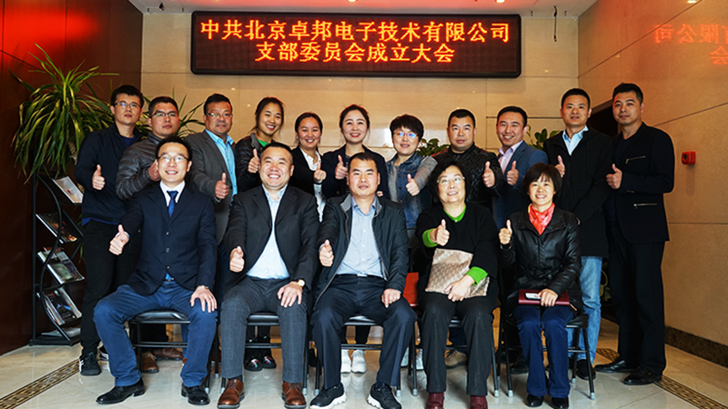 中共北京香蕉视频色版电子技术有限公司支部委员会成立